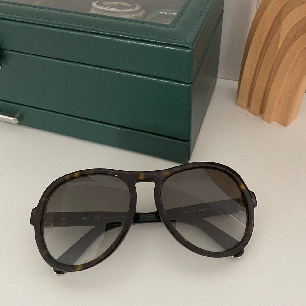 Authentic Chloè Marlow Aviator Sunglasses
